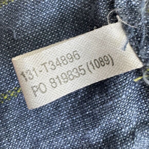 Tommy Bahama Shirt Mens XL Blue Linen Blend Short Sleeve Preppy Resort Old Money - Picture 11 of 11